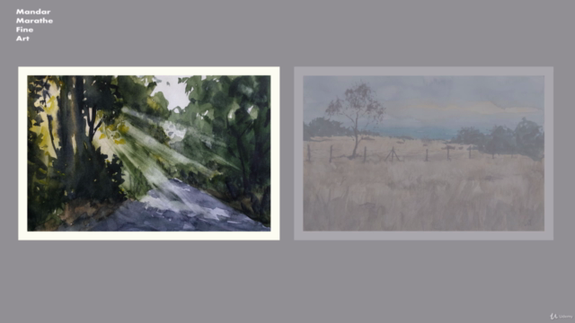 Step By Step Watercolor Landscapes – Screenshot 1