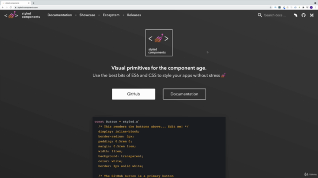 React Styled Components Course (V5) - Screenshot_01