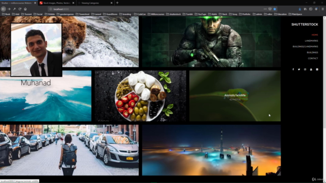 Creative Website Shutterstock Laravel App Theme. - Screenshot_02