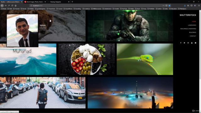 Creative Website Shutterstock Laravel App Theme. - Screenshot_04