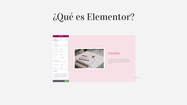 Construye páginas web MODERNAS y PROFESIONALES con ELEMENTOR – Screenshot 1