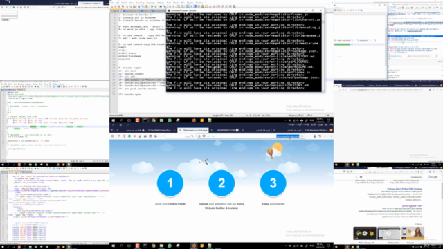 How To Build SAAS Product using Python &NodeJS بالعربي – Screenshot 3