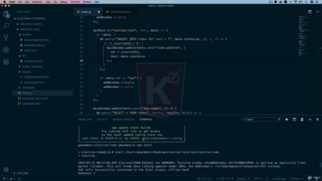 Electron.js ile Masaüstü Uygulama Yapımına Giriş – Screenshot 2