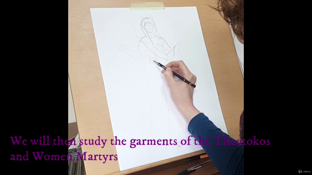 Byzantine Iconography Series 4: Drawing the Full Figure (P1) – Screenshot 4