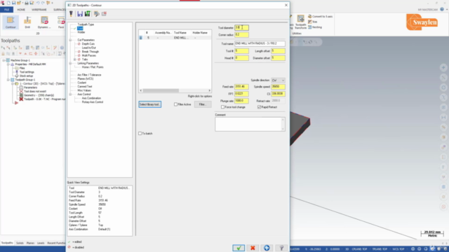 MasterCAM Multi-Axis Programming – Screenshot 4