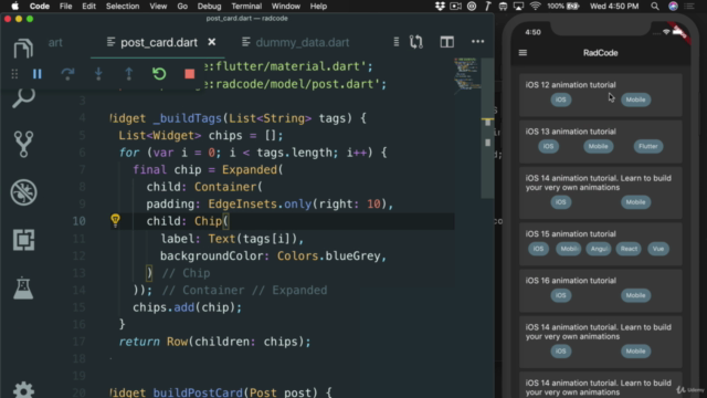 Intro to Flutter For iOS & Android – Screenshot 3