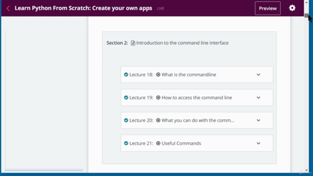 Python Mega Course: Learn Python Programming – Screenshot 1