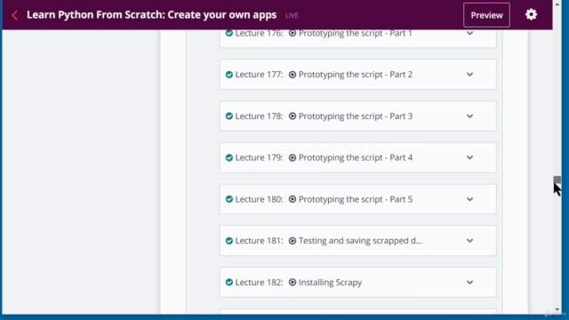 Python Mega Course: Learn Python Programming – Screenshot 3