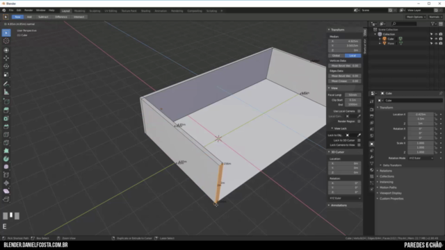 Curso Blender 2.8 | Maquete de Interiores com Cycles – Screenshot 1