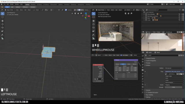Curso Blender 2.8 | Maquete de Interiores com Cycles – Screenshot 3