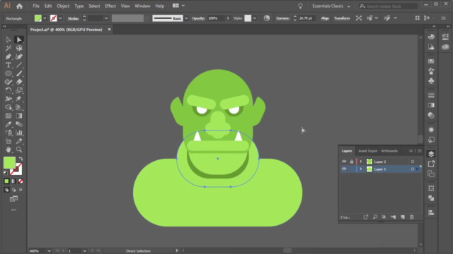 Learn Illustrator CC: Create a Simple Flat Vector Orc - Coupon Learn Illustrator CC: Create a Simple Flat Vector Orc - Coupon