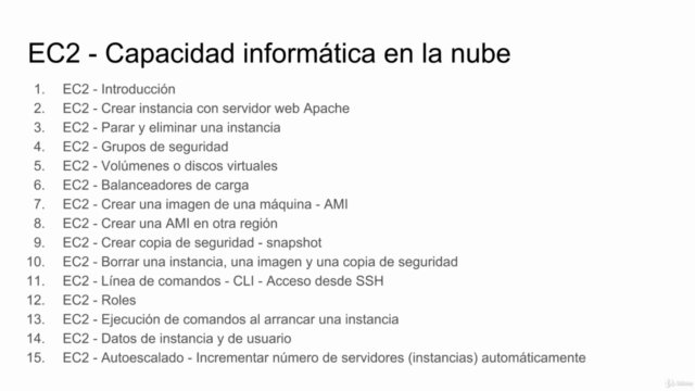 Amazon AWS. Curso básico de Amazon AWS. Aprende desde cero – Screenshot 4