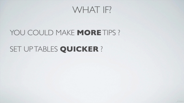 How to become a professional waiter – Screenshot 1