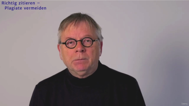 Vertiefungskurs: Fehlerfrei zitieren und Plagiate vermeiden – Screenshot 3