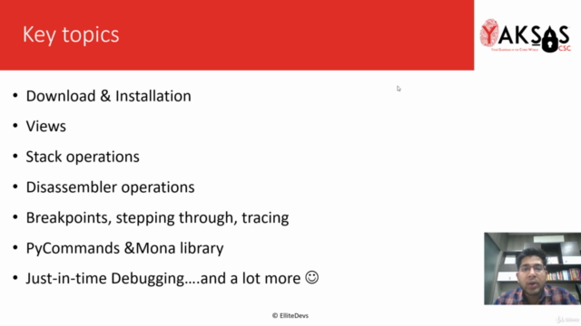 Immunity Debugger for Exploit Devs - YCSC Lab Essentials – Screenshot 4