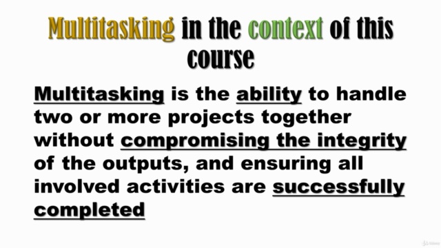 The Art of Multitasking – Screenshot 1
