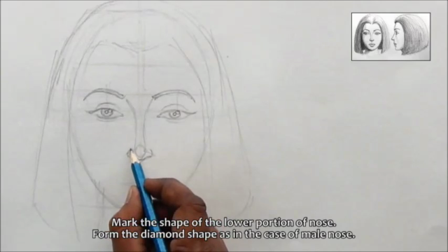 drawing, shading and blending aminimalistic face with pencils : r