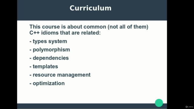 C++ in Detail: Common Idioms – Screenshot 3