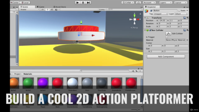Create a 2D Platformer with 3D Assets in Unity® and Blender! – Screenshot 1