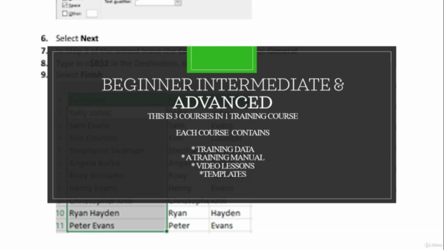 Microsoft Excel Beginner to Advanced - Data & Dashboards – Screenshot 3