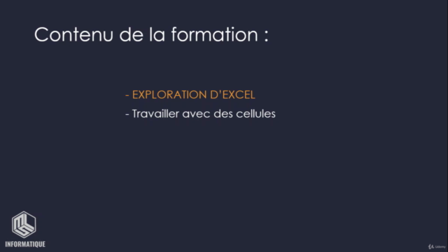 Formation complète Microsoft Excel pour débutant - Niveau I – Screenshot 2