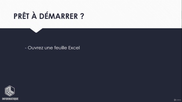 Formation complète Microsoft Excel pour débutant - Niveau I – Screenshot 4