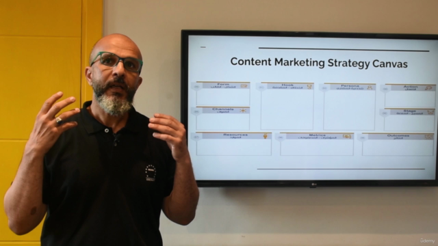 نموذج استراتيجية التسويق بالمحتوى|Content Marketing (Arabic) – Screenshot 1