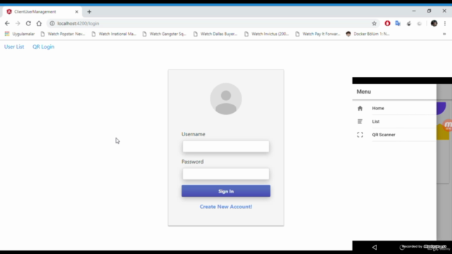 QR Code Login Like Whatsapp Webapp With Angular 7 + Ionic 4 – Screenshot 3