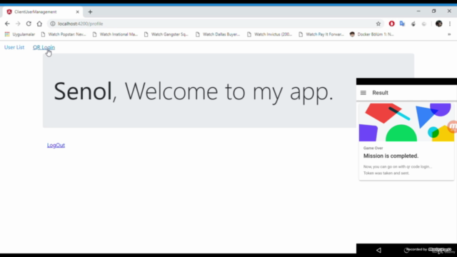 QR Code Login Like Whatsapp Webapp With Angular 7 + Ionic 4 – Screenshot 4