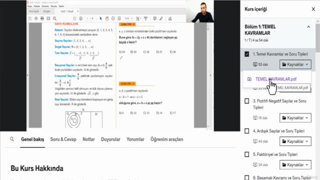 TYT ve KPSS matematik konu anlatım ve soru çözüm taktikleri – Screenshot 1