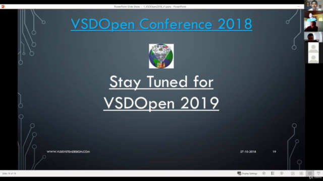 VSDOpen2018 - First ever online VLSI conference – Screenshot 4