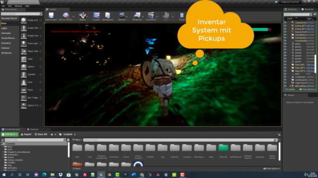 Unreal Engine - Spieleentwicklung mit Blueprints – Screenshot 3