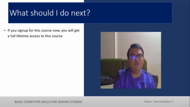 Basic Computer Skills for Senior Citizens – Screenshot 4