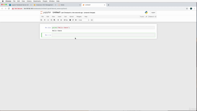 Jupyter Notebook Server with AWS EC2 and AWS VPC - Screenshot_01