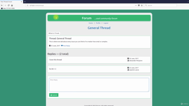 The Ultimate Flask Course – Screenshot 4