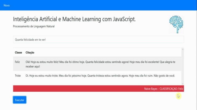 Inteligência Artificial e Machine Learning com JavaScript – Screenshot 3
