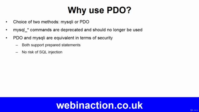 Richard Stibbard's "MySQL/PDO Connection" - A mini-course - Screenshot_03