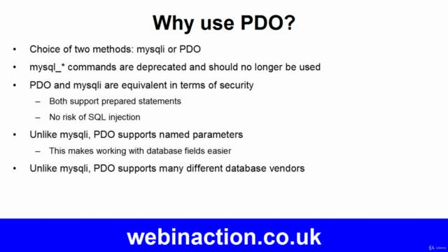 Richard Stibbard's "MySQL/PDO Connection" - A mini-course - Screenshot_04