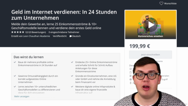 Geld im Internet verdienen: In 24 Stunden zum Unternehmen – Screenshot 4