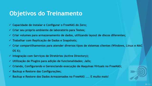 FreeNAS 11 - Da Instalação aos Laboratórios - v2 – Screenshot 2
