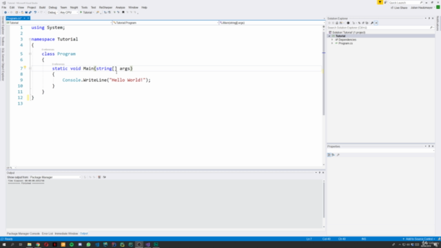 C# - Vom Beginner zum Progammierer: Learning by coding – Screenshot 1