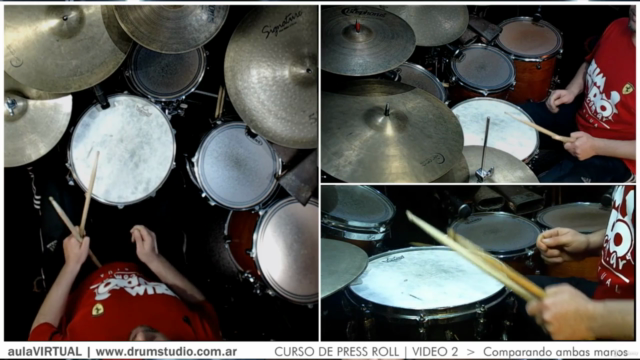Batería: Aprende el Press Roll – Screenshot 3