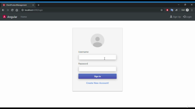 Step By Step Create Admin Panel With Spring Boot And Angular – Screenshot 2