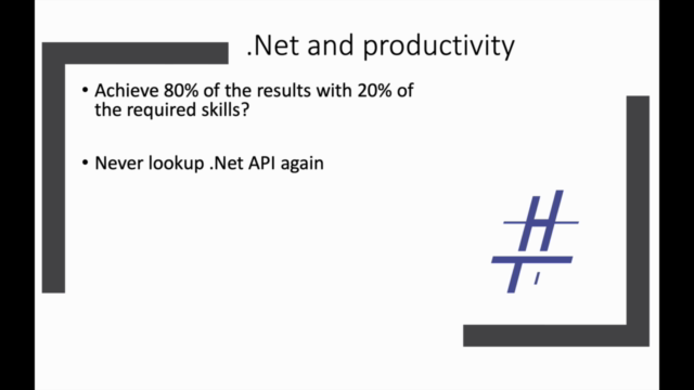 C# & .Net used effectively in day to day work- includes LINQ – Screenshot 1