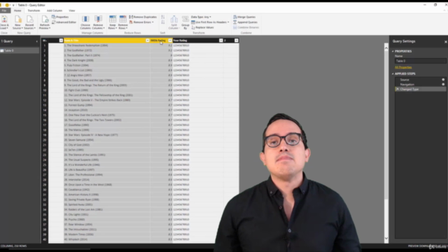 Power Query -Domina la Transformación de datos en Power BI – Screenshot 1