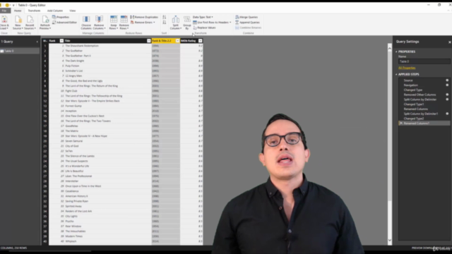 Power Query -Domina la Transformación de datos en Power BI – Screenshot 2
