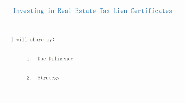 Investing in Real Estate Tax Lien Certificates: Case Study – Screenshot 4