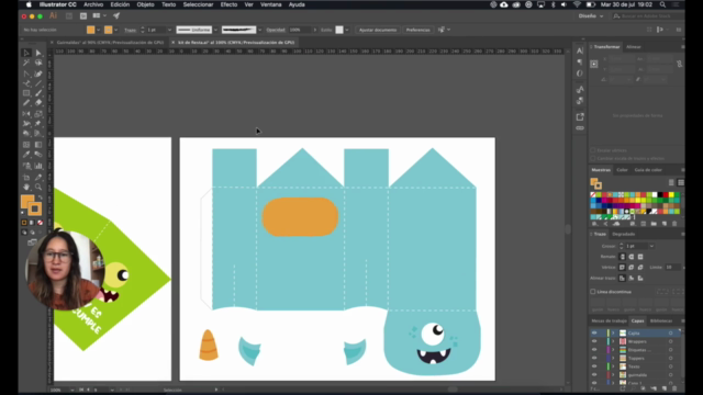 Diseña imprimibles para fiestas temáticas con Illustrator - Screenshot_03