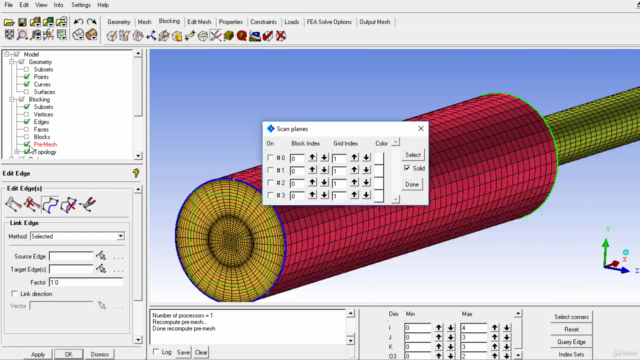 ANSYS ICEMCFD Hexa Basic course (Part 2) – Screenshot 4