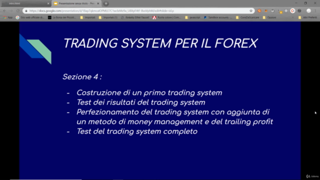 TRADING SYSTEM PER IL FOREX – Screenshot 4